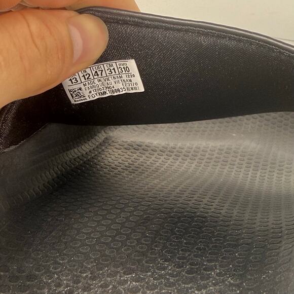 Reebok Classic Slide Swim Men's Slide Sandals Black/Aurorg/Chalk FZ3170 OSS6u - Picture 6 of 9